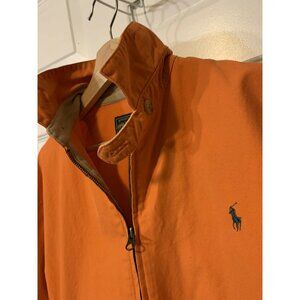 VTG Polo Country Ralph Lauren Men’s Sz S Jacket‎ Windbreaker Orange